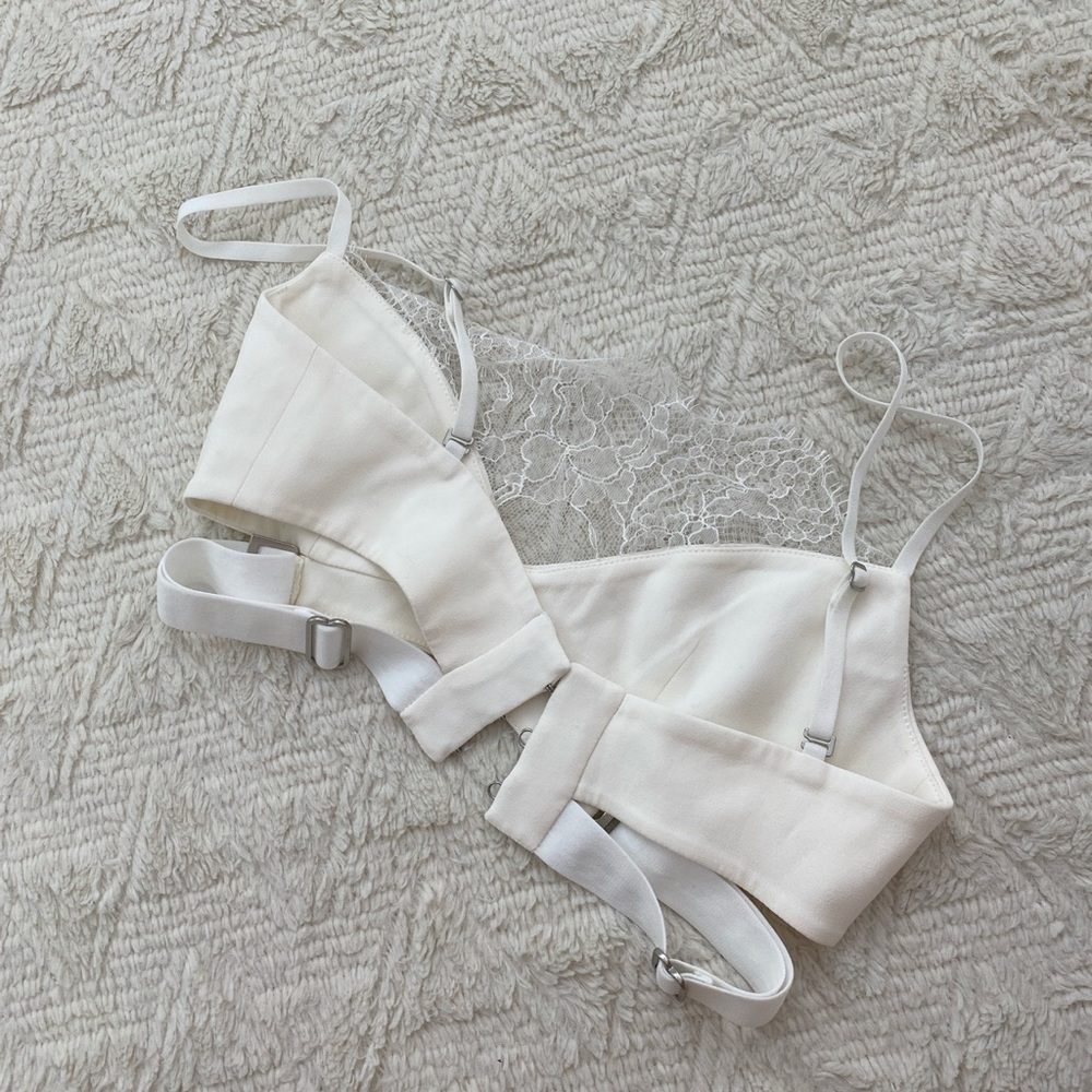 Worn once Dion Lee lace insert bralette - Picture 4 of 4